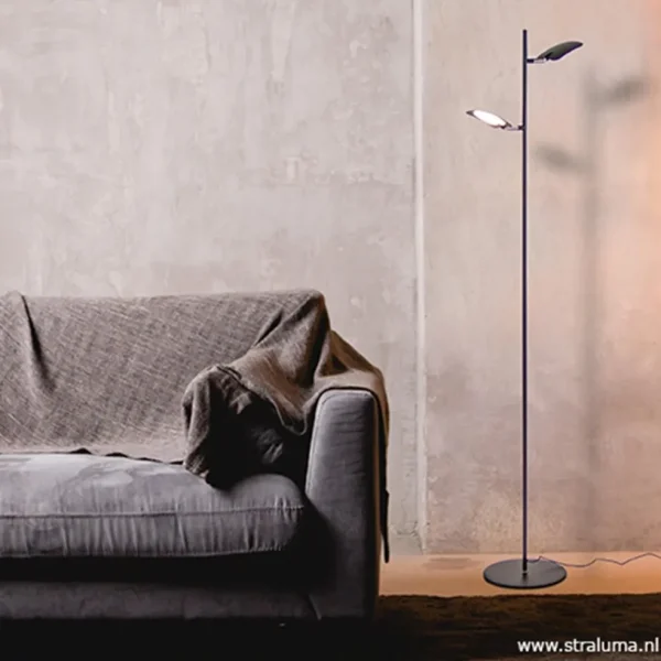 leeslamp_raggio_l_zwart_s_4.webp Discount Straluma Leeslamp Raggio 2L zwart 3-step dim