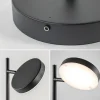 Fashion Straluma Leeslamp Round Move Portable zwart oplaadbaar