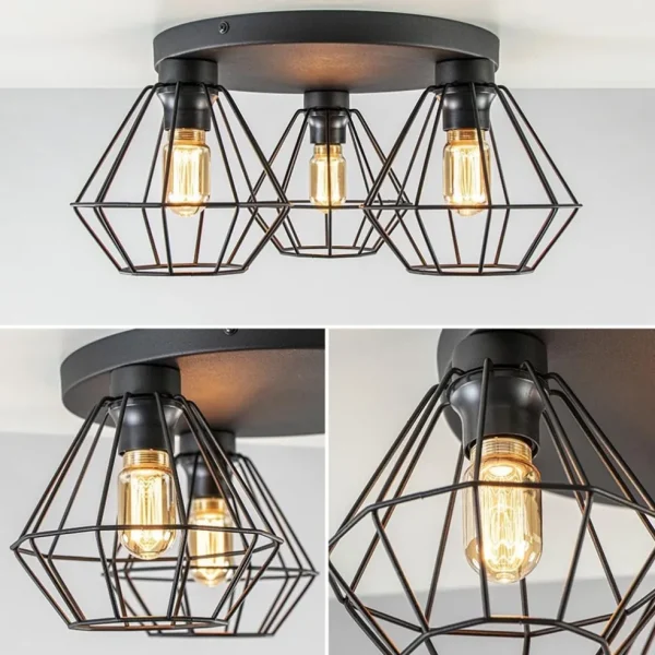 lichts_draadlamp_diamant__2.webp Clearance Straluma 3-Lichts draadlamp diamant mat zwart