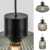 lichts_eettafelhanglamp_g_3-1.webp New Straluma 5-Lichts eettafelhanglamp geribbeld smoke glas met zwart