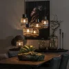 lichts_eettafelhanglamp_g_4-1.webp New Straluma 5-Lichts eettafelhanglamp geribbeld smoke glas met zwart