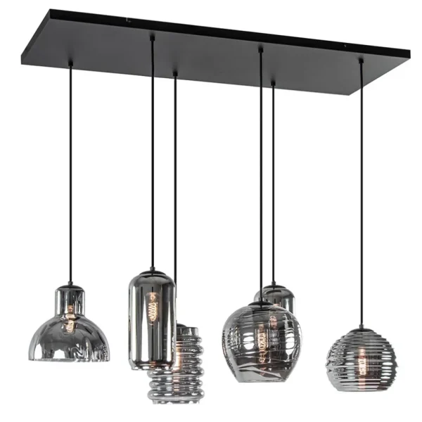 lichts_eettafelhanglamp_m_1-3.webp Cheap Straluma 6-Lichts eettafelhanglamp met smoke/titanium glas