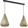 lichts_eettafelhanglamp_m_1-4.webp Fashion Straluma 2-Lichts eettafelhanglamp mat goud/zwart oriental