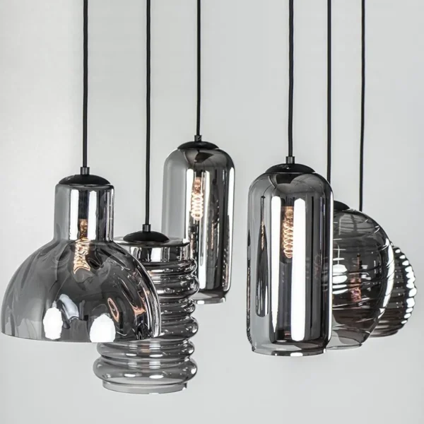 lichts_eettafelhanglamp_m_2-3.webp Cheap Straluma 6-Lichts eettafelhanglamp met smoke/titanium glas