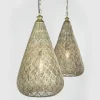 lichts_eettafelhanglamp_m_2-4.webp Fashion Straluma 2-Lichts eettafelhanglamp mat goud/zwart oriental