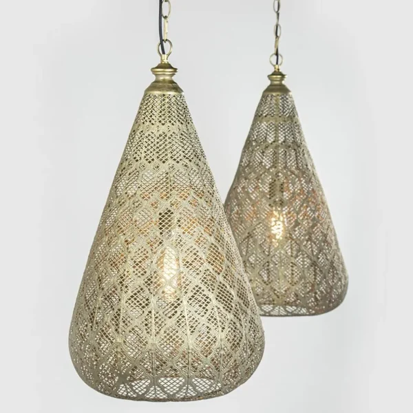 lichts_eettafelhanglamp_m_2-4.webp Fashion Straluma 2-Lichts eettafelhanglamp mat goud/zwart oriental