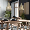 lichts_eettafelhanglamp_m_4-4.webp Fashion Straluma 2-Lichts eettafelhanglamp mat goud/zwart oriental