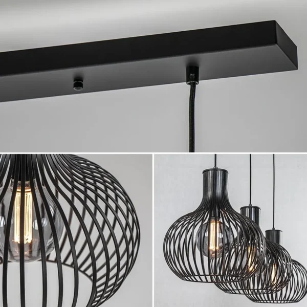 lichts_eettafelhanglamp_o_2.webp Flash Sale Straluma 3-Lichts eettafelhanglamp onion mat zwart