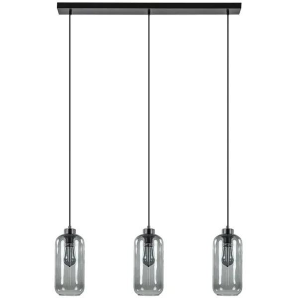 lichts_eettafelhanglamp_s_0-2.webp Hot Straluma 3-Lichts eettafelhanglamp smoke glas cilinder