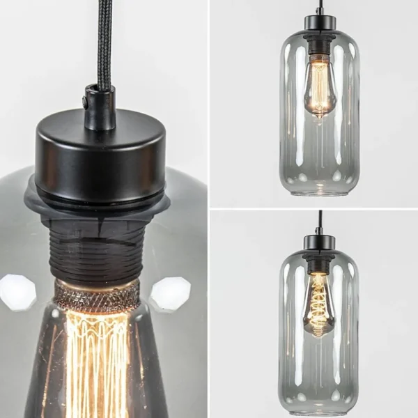 lichts_eettafelhanglamp_s_3-2.webp Hot Straluma 3-Lichts eettafelhanglamp smoke glas cilinder