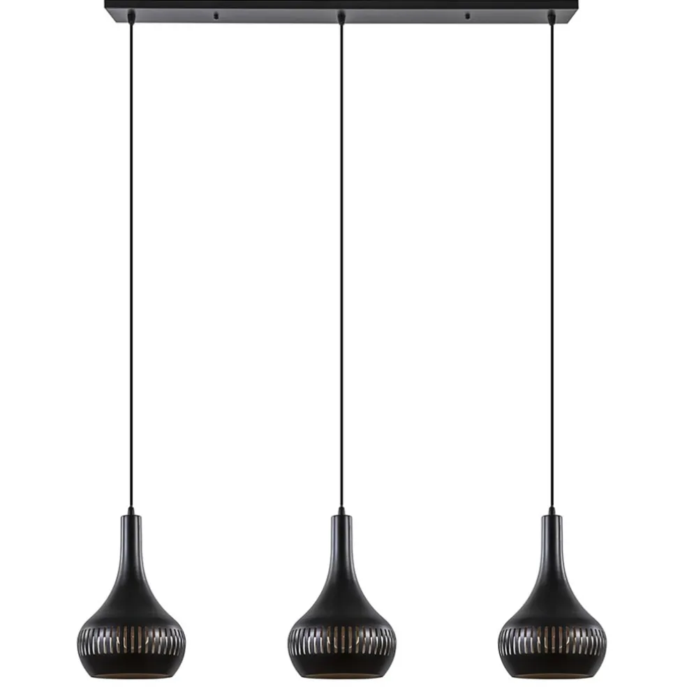 lichts_hanglamp_kegels_ma_0.webp Shop Straluma 3-Lichts hanglamp kegels mat zwart met goud