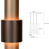 lichts_hanglamp_led_cilin_3.webp New Straluma 3-Lichts hanglamp LED cilinders bruin rond