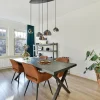 lichts_hanglamp_ovaal_mat_4.webp Flash Sale Straluma 5-Lichts hanglamp ovaal mat zwart met titanium glas