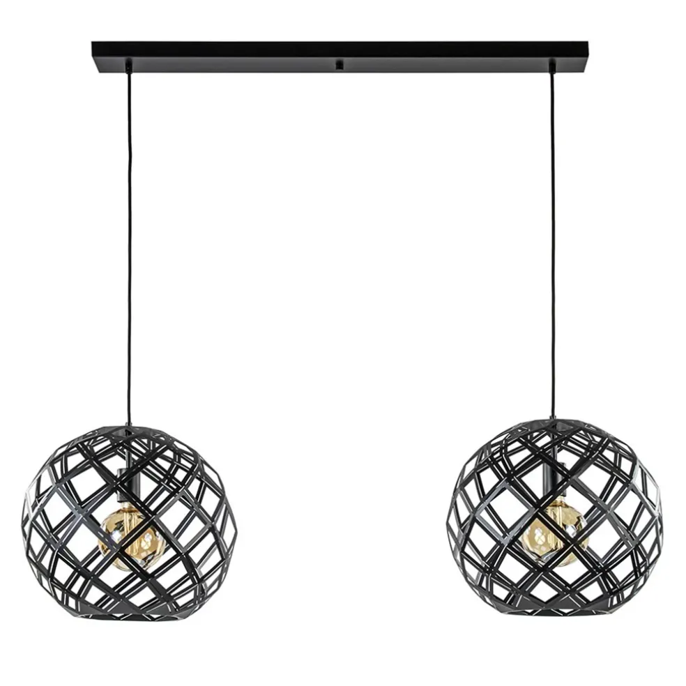 lichts_hanglamp_scandinav_0.webp Fashion Straluma 2-Lichts hanglamp Scandinavisch/landelijk mat zwart
