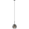 lichts_hanglamp_zwart_met_1-1.webp Discount Straluma 1-Lichts hanglamp zwart met smoke/helder glas
