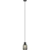 lichts_hanglamp_zwart_met_1.webp New Straluma 1-Lichts hanglamp zwart met smoke glazen cilinder