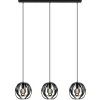 lichts_hanglamp_zwart_met_1-7.webp Flash Sale Straluma 3-Lichts hanglamp zwart met ronde kappen