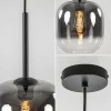 lichts_hanglamp_zwart_met_2-1.webp Discount Straluma 1-Lichts hanglamp zwart met smoke/helder glas