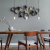lichts_hanglamp_zwart_met_4-2.webp Clearance Straluma 3-Lichts hanglamp zwart met helder glazen bollen