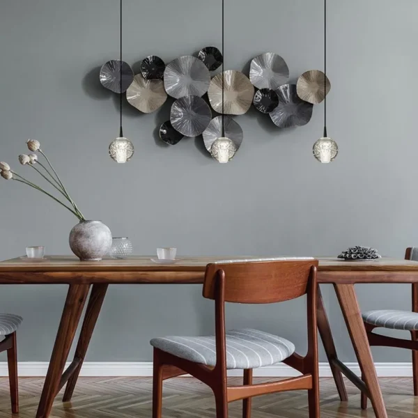 lichts_hanglamp_zwart_met_4-2.webp Clearance Straluma 3-Lichts hanglamp zwart met helder glazen bollen