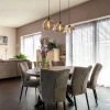 Sale Straluma 3-Lichts hanglamp zwart met smoke glas