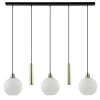 lichts_hanglamp_zwartgoud_0.webp Cheap Straluma 5-Lichts hanglamp zwart-goud met opaal glas