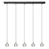 lichts_led_eettafelhangla_1-2.webp New Straluma 5-Lichts LED eettafelhanglamp helder glazen bollen