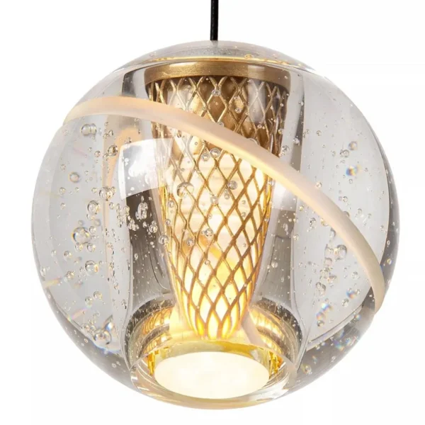 lichts_led_eettafelhangla_2-3.webp Best Straluma 5-Lichts LED eettafelhanglamp goud met glas