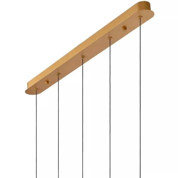 lichts_led_eettafelhangla_3-3.webp Best Straluma 5-Lichts LED eettafelhanglamp goud met glas
