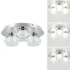 lichts_led_plafondlamp_ch_1.webp Flash Sale Straluma 3-Lichts LED plafondlamp chroom met helder glas