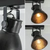 lichts_metalen_plafondlam_3.webp Outlet Straluma 2-Lichts metalen plafondlamp Eliano mat zwart