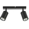 lichts_opbouwspot_gu_mat__0.webp Outlet Straluma 2-Lichts opbouwspot GU10 mat zwart