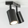 lichts_opbouwspot_gu_mat__3.webp Outlet Straluma 2-Lichts opbouwspot GU10 mat zwart