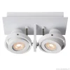 lichts_opbouwspot_wit_dim_1.webp Clearance Straluma 2-Lichts opbouwspot wit dim to warm LED