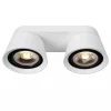 lichts_opbouwspot_wit_gue_1.webp Outlet Straluma 2-Lichts opbouwspot wit GU10-ES111 verstelbaar