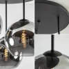 lichts_plafondlamp_mat_zw_3-2.webp Flash Sale Straluma 3-Lichts plafondlamp mat zwart met titanium glas