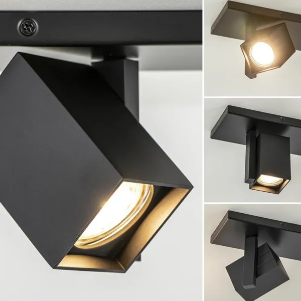 lichts_plafondlamp_met_vi_3.webp Cheap Straluma 2-Lichts plafondlamp met vierkante spots mat zwart