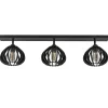lichts_plafondlamp_zwart__0-2.webp Sale Straluma 3-Lichts plafondlamp zwart met verstelbare houten kappen