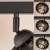 lichts_plafondlamp_zwart__3-2.webp Sale Straluma 3-Lichts plafondlamp zwart met verstelbare houten kappen