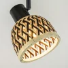 lichts_plafondwandlamp_zw_2.webp Store Straluma 2-Lichts plafond/wandlamp zwart met bamboe kappen