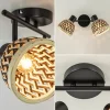 lichts_plafondwandlamp_zw_3.webp Store Straluma 2-Lichts plafond/wandlamp zwart met bamboe kappen