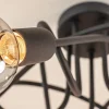 lichts_retro_plafondlamp__2.webp Clearance Straluma 5-Lichts retro plafondlamp mat zwart