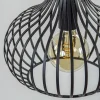 lichts_ronde_hanglamp_met_2.webp Hot Straluma 3-Lichts ronde hanglamp met zwarte draadkappen