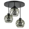 lichts_ronde_plafondlamp__0-1.webp Best Sale Straluma 3-Lichts ronde plafondlamp met smoke glazen bollen