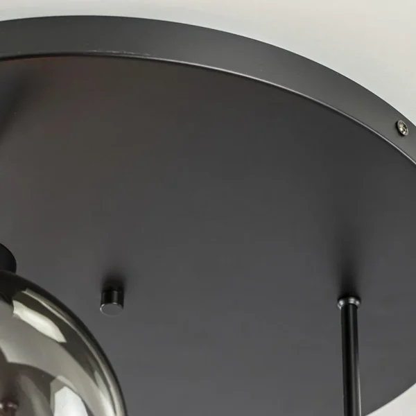 lichts_ronde_plafondlamp__2-1.webp Best Sale Straluma 3-Lichts ronde plafondlamp met smoke glazen bollen