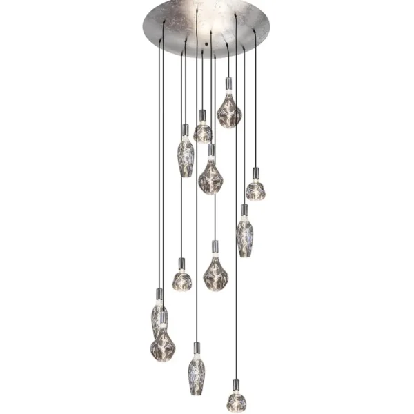 lichts_videlamp_silverlea_0.webp Cheap Straluma 12-Lichts videlamp silverleaf met chroom excl lichtbronnen