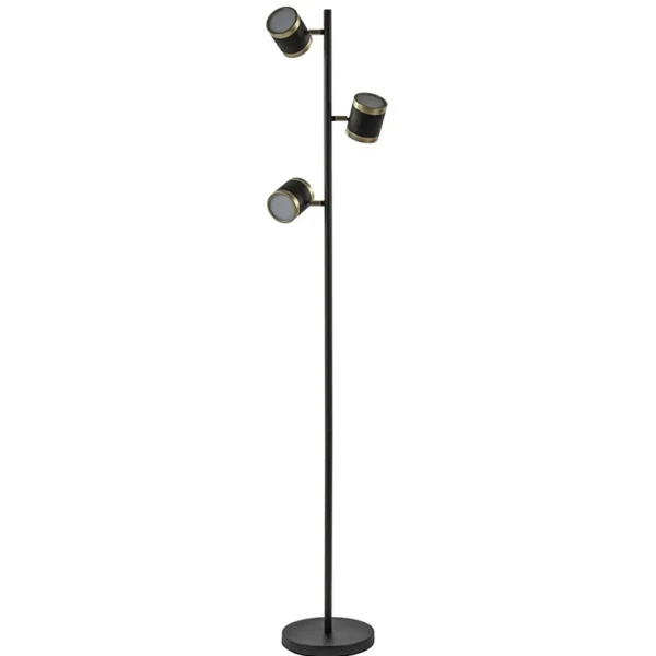 lichts_vloerlamp_zwartgou_0.webp New Straluma 3-Lichts vloerlamp zwart/goud met dimbare spots