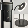 lichts_vloerleeslamp_zwar_2.webp Best Sale Straluma 2-Lichts vloer/leeslamp zwart met dimbaar LED