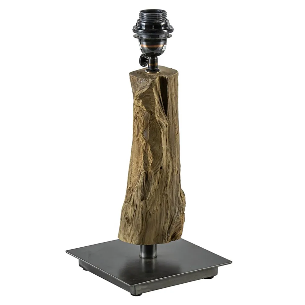 light_amp_living_lampvoet_0-2.webp Shop Straluma Light & Living lampvoet Siji metaal met hout