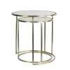 light_and_living_bijzetta_1.webp Best Sale Straluma Light and Living bijzettafel Duarte set van 2 goud met bruin glas